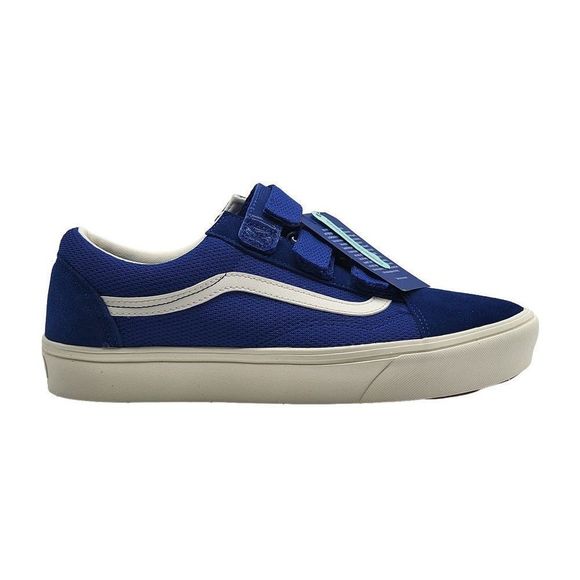 Vans Other - Vans Old Skool Soft Royal-Blue Suede ComfyCush AUTISM Acceptance Men's Size 10